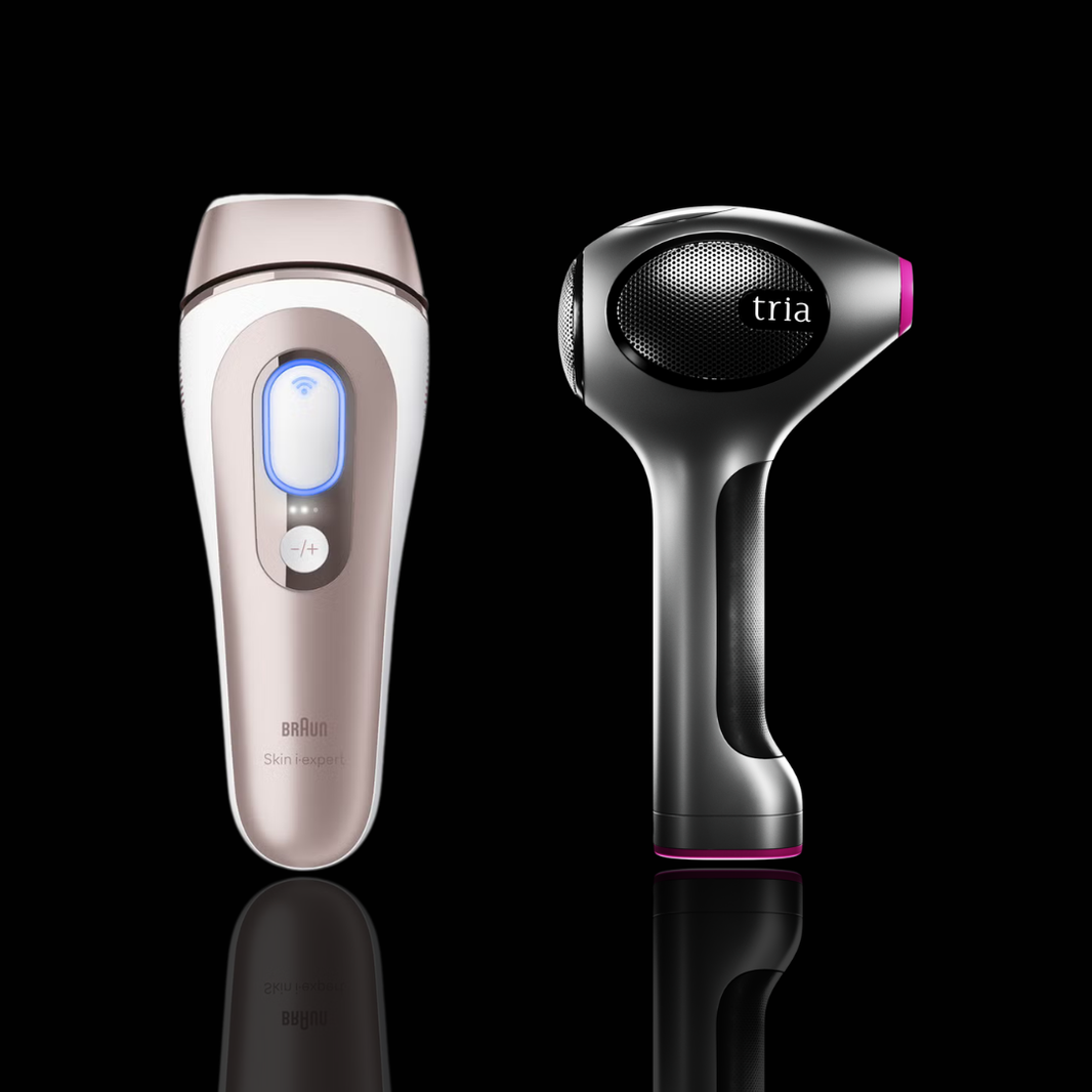 Braun vs. Tria for hair removal